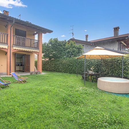 La Luna Nel Lago Lake View Garden - Happy Rentals Ispra Bagian luar foto